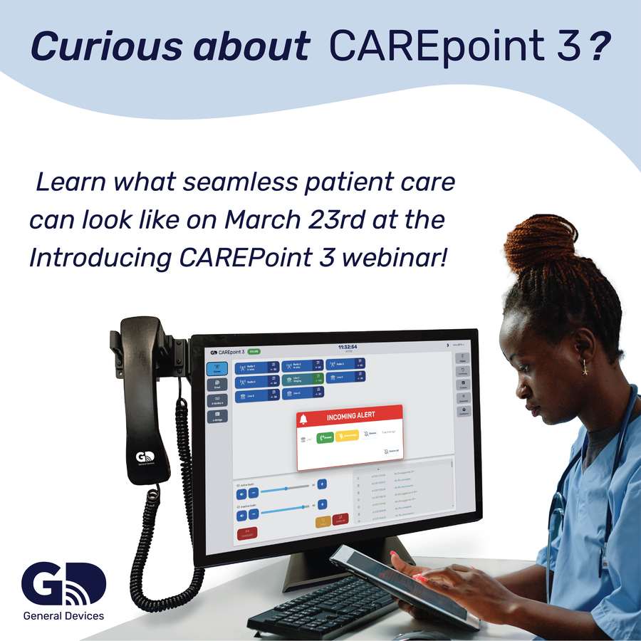 Join GD for a Webinar Introducing CAREpoint 3