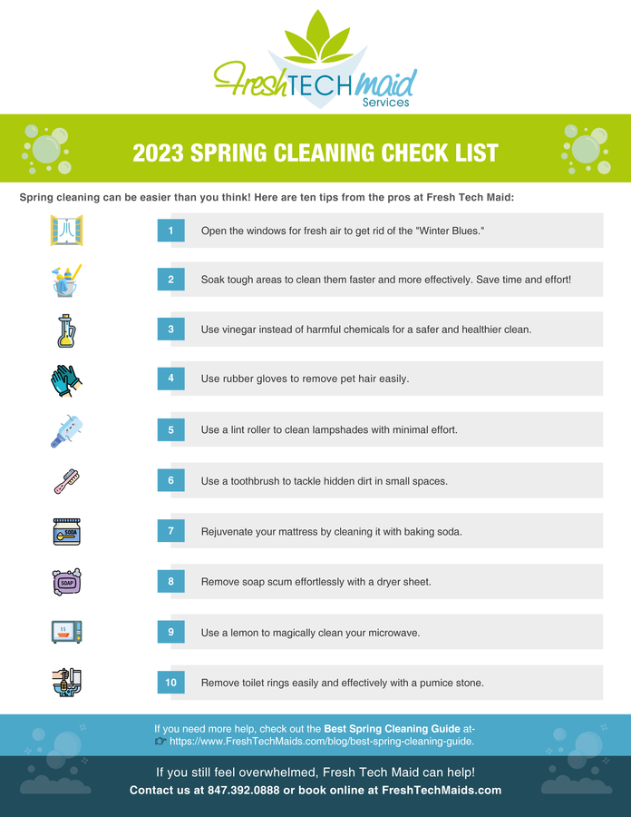 10 Simple Hacks to Make Spring House Cleaning Stress-Free