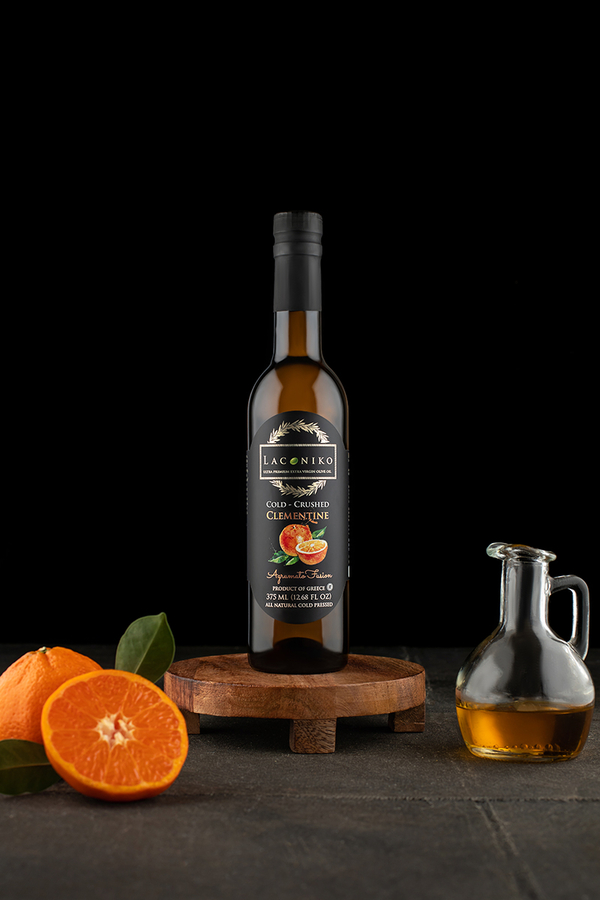 Taste The Freshest Olive Oils From This Year’s Harvest: Laconiko Olio Nuovo, a Special Release Extra Virgin Olive Oil Packed with Polyphenols; and Clementine Olive Oil, that packs a citrus punch