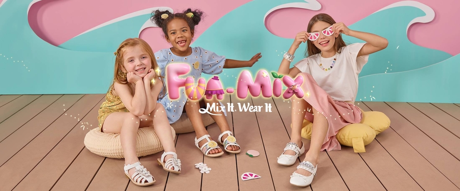 Dream Pairs Unveils DIY Shoes for Kids With Mix-and-Match Accessories