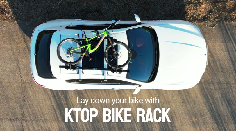 KTOPBIKE INC, a company that produces a new horizontal roof rack for all bicycles