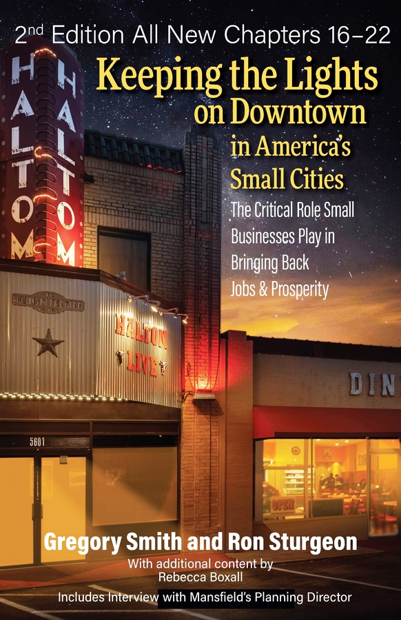 Five Stars for Second Edition of Keeping the Lights on Downtown in America’s Small Cities