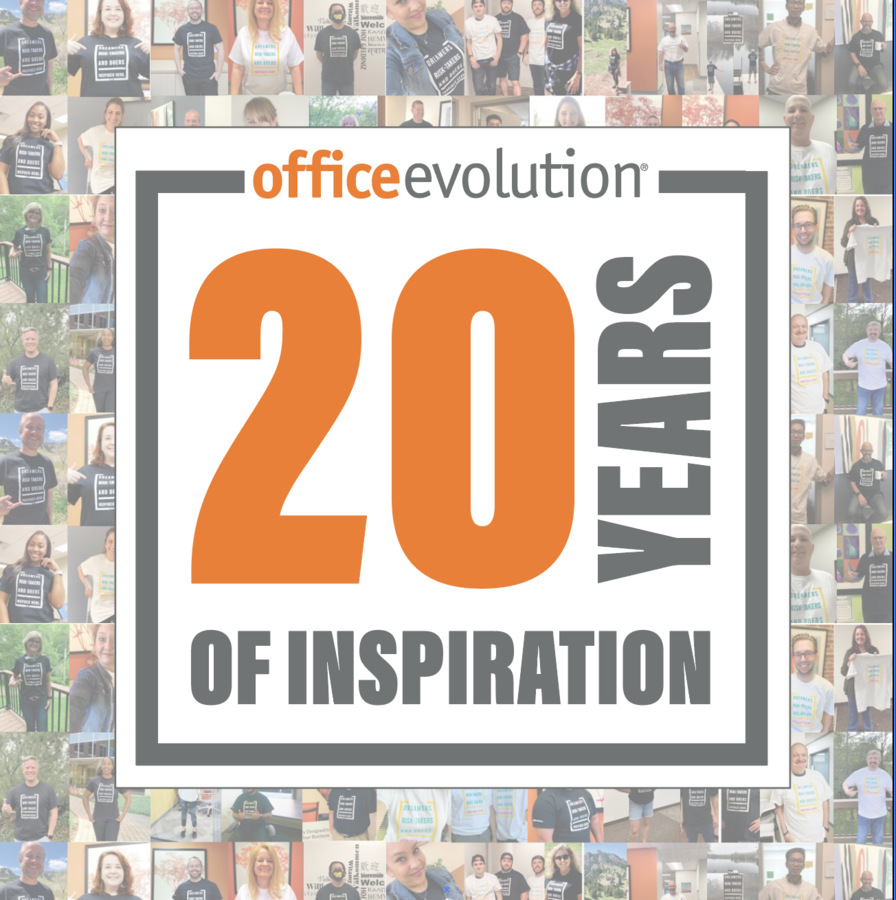 OFFICE EVOLUTION CELEBRATES 20 YEARS OF BUSINESS AND ANNOUNCES PLANS FOR EXPANSION