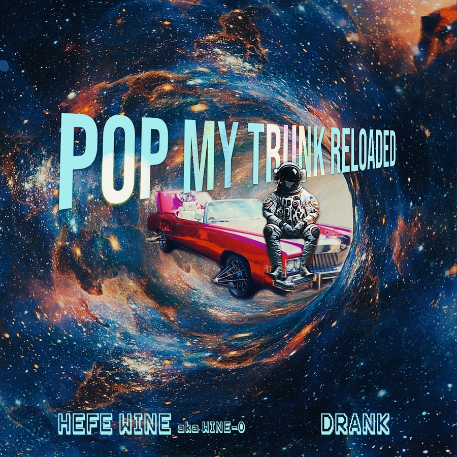 Hefe Wine AKA Wine-O Drops the Re-release of the Platinum Billboard 2023 Version of ‘Pop My Trunk Reloaded’ featuring Houston Rap Group DRANK the Modern Day Beastie Boys