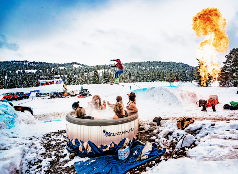 5th Annual Best In The West Skijoring Competition: The Best Skijoring Teams In America Battled It Out Through A Course Of Fire & Ice To Win Their Piece Of The $15K & A Place In Skijoring History