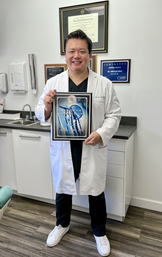 Dr. Michael J. Wei, NYC Smile Makeover Expert, Receives Top Doc Award for 2023