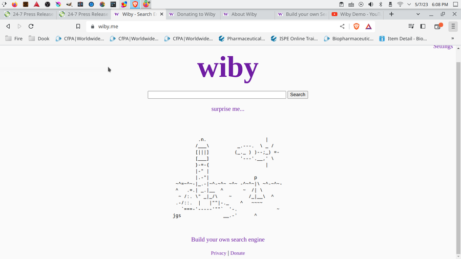 Wiby.me is a Great Search Alternative That Emphasize on Personal and Independent Web Pages