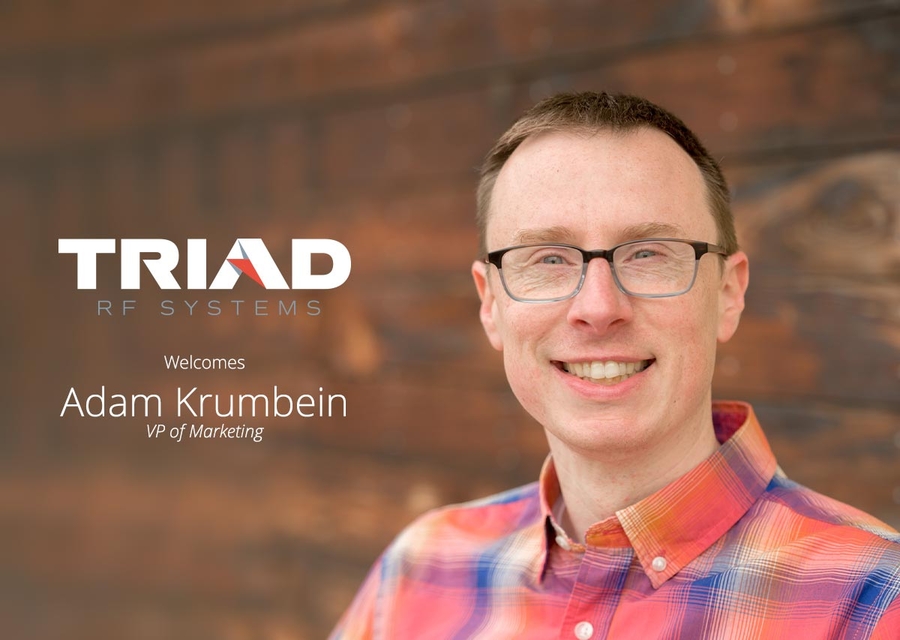 Triad RF Announces Adam Krumbein as New VP of Marketing