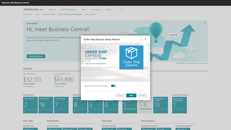 Now Available Globally: Order Ship Express for Business Central