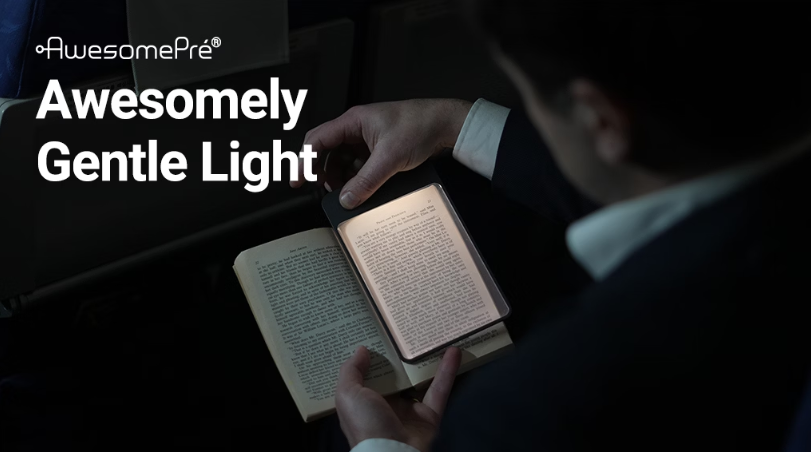 Introducing AwesomePré®: The Next Generation Book Light Revolutionizing Reading Comfort