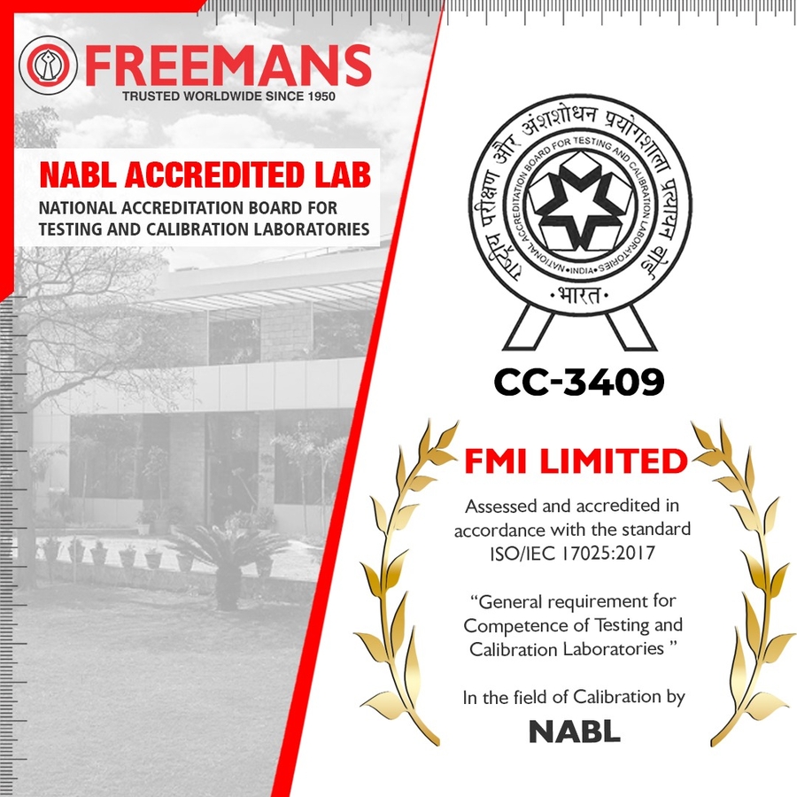 FMI Limited receives NABL Accreditation!