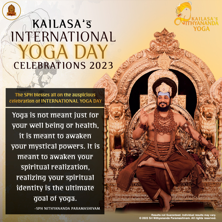 International Yoga Day Competition hosted by the United States of KAILASA