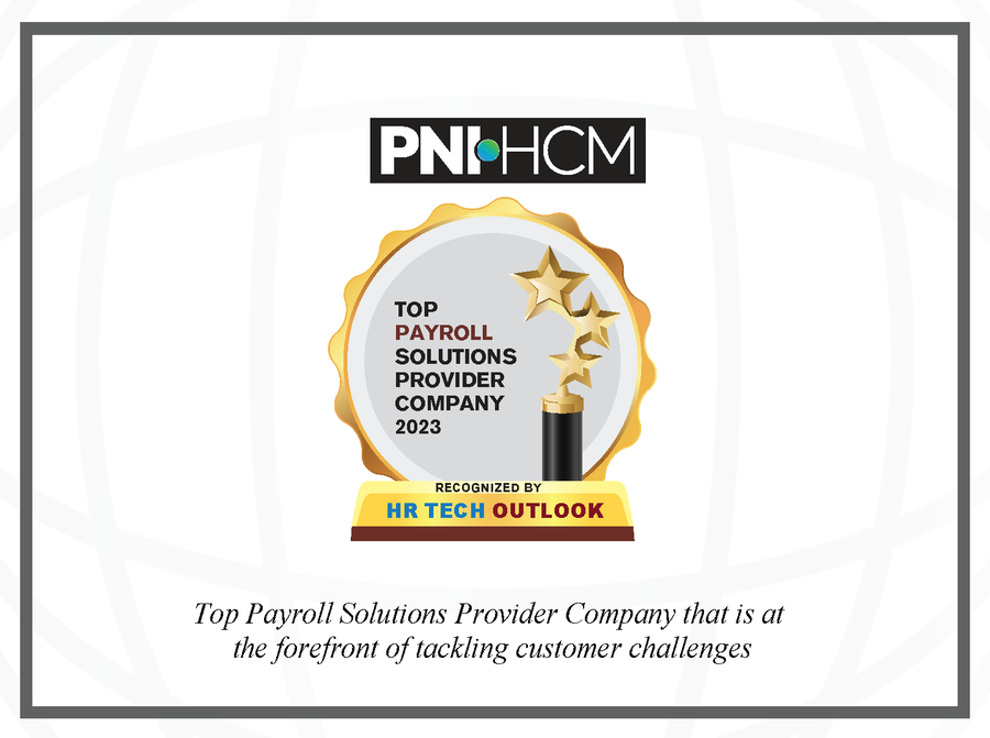 PNI•HCM Named a Leader in HR Excellence by HR Tech Outlook Magazine