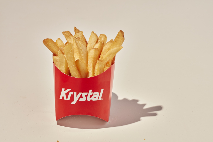 Free Medium Fries* at Krystal on National French Fry Day