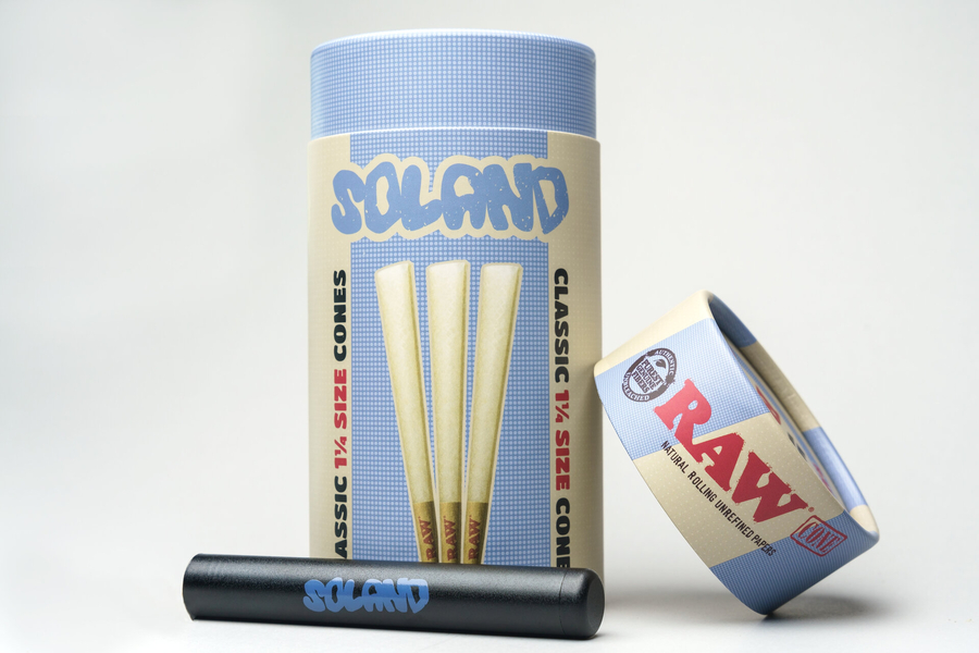 SOLAND Introduces Great Value Bundle for RAW Pre-Rolled Cones