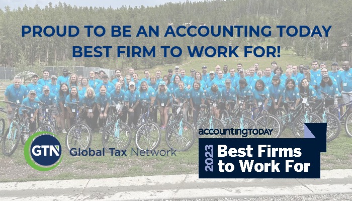 GTN Named a “Best Firm to Work For” by Accounting Today