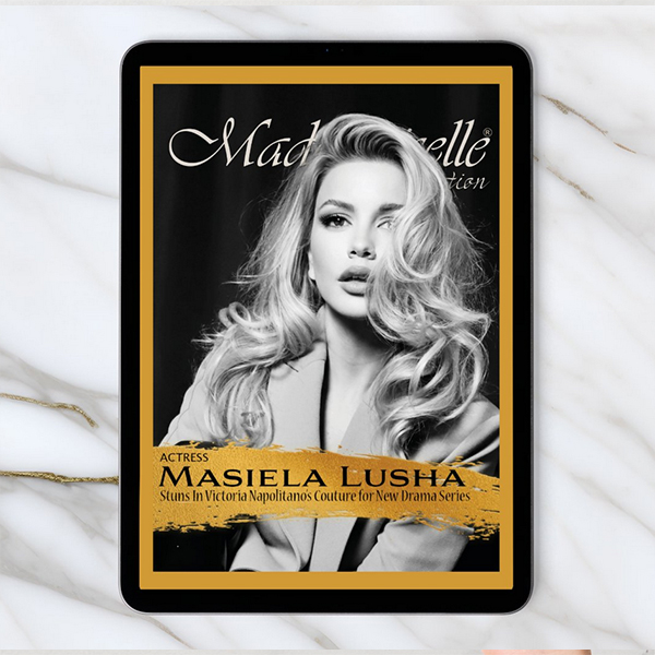 Masiela Lusha Stuns on the 17th Anniversary Cover of Mademoiselle French Collection
