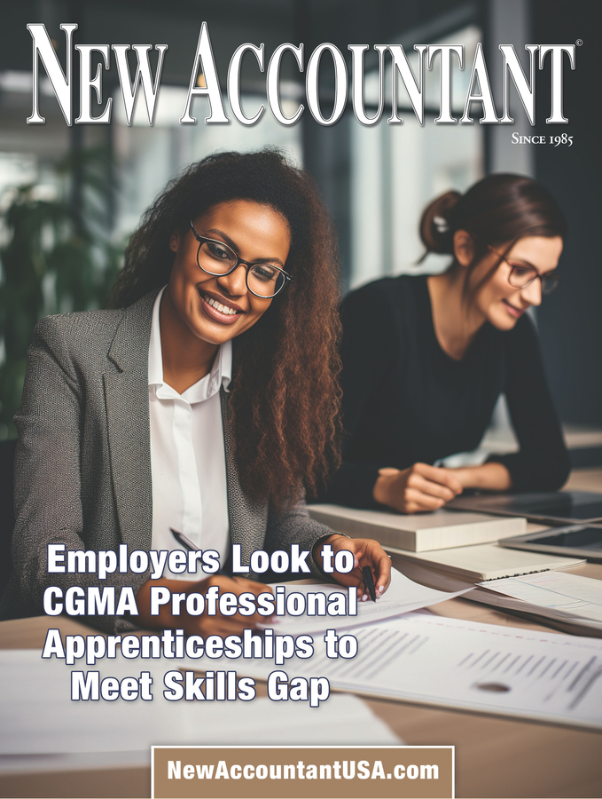New Accountant Magazine Featured Cover Story Employers Look to CGMA Professional Apprenticeships to Meet Skills Gap