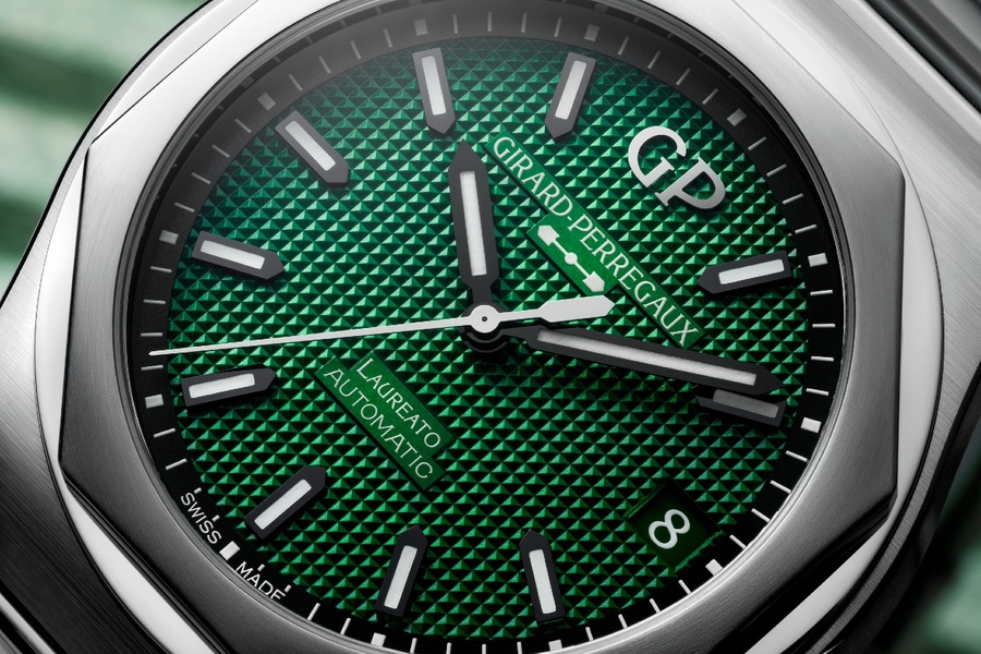 Girard-Perregaux’s Laureato 42mm Green Now Available at Swiss Watch Gallery and Fine Jewelry