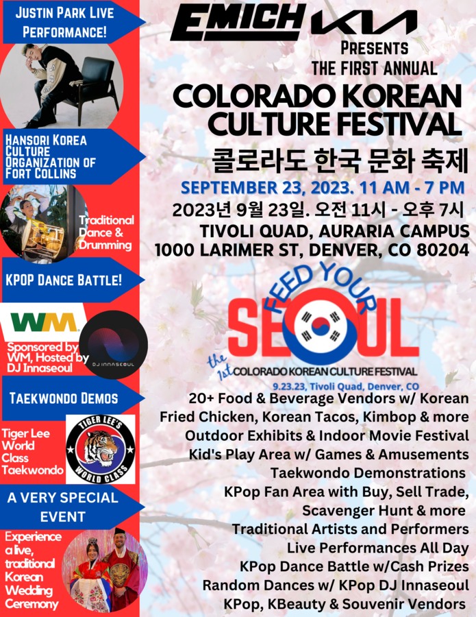Feed Your Seoul: Inaugural Colorado Korean Culture Festival Set to Dazzle Denver on September 23, 2023!
