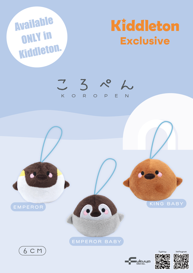 The Claw Machine Game Leader, Kiddleton Inc. Introduces New “KOROPEN” Penguin-themed Original Prizes