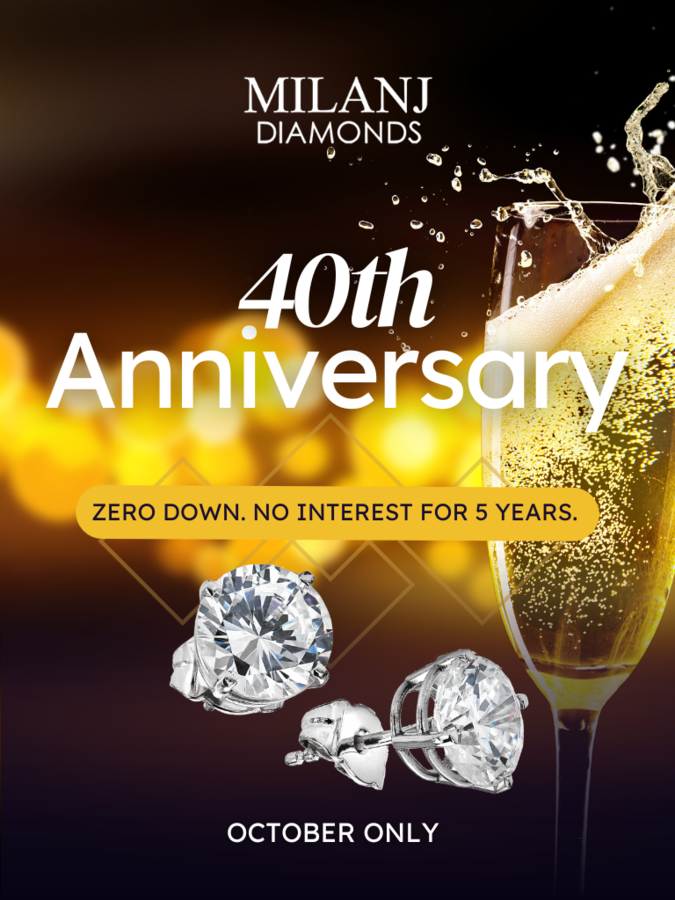 Celebrate 40 Years of MILANJ Diamonds
