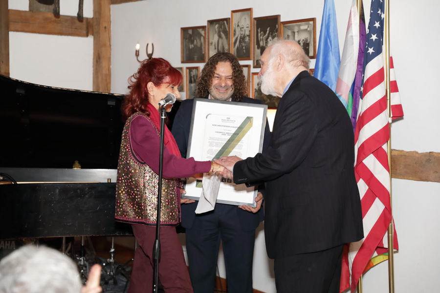 Kim Scharnberg nominated as Goodwill Ambassador for United Nations Accredited NGO Hunt Hill Farm during Ruth and Skitch Henderson Day 2023 celebration