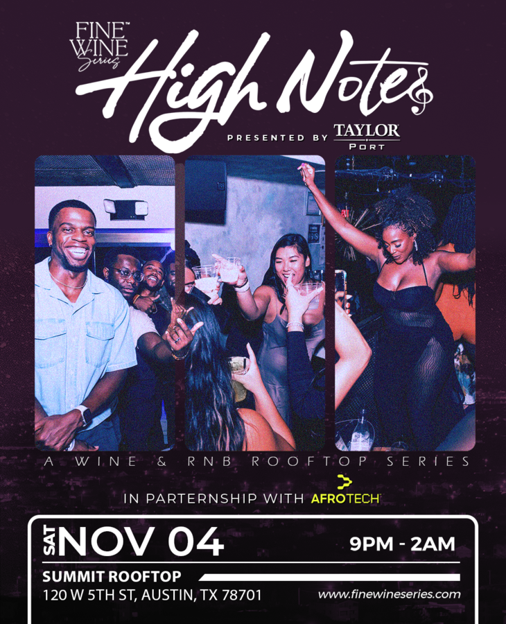 Taylor Port Announced as Official Sponsor of Fine Wine Series’ High Notes Event during AfroTech Weekend 2023