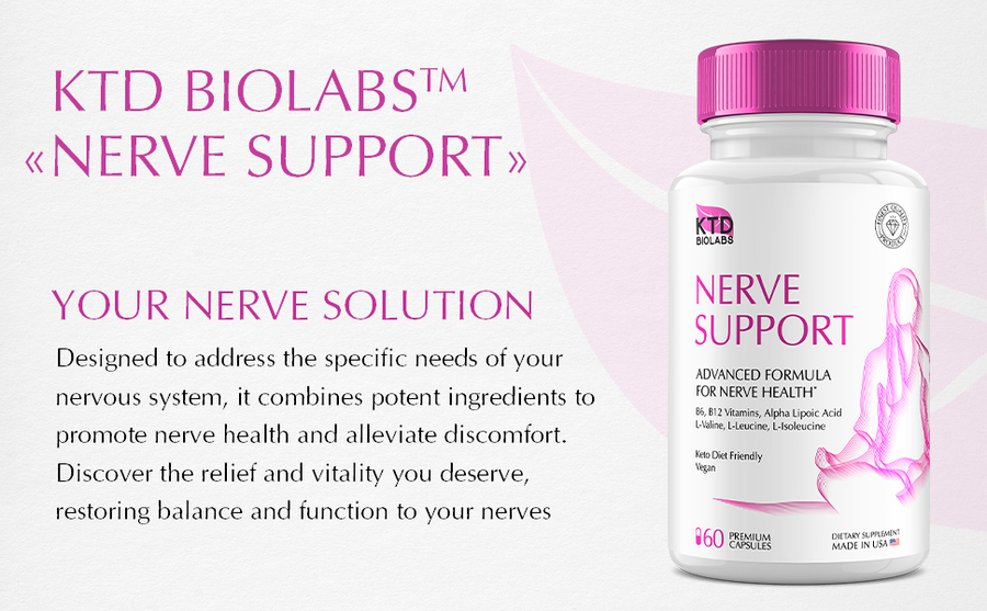 KTD BIOLABS Tinnitus Support and Nerve Support