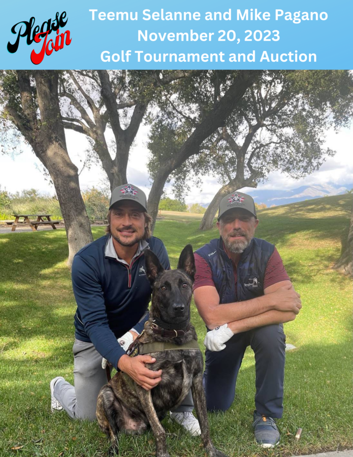 Hockey Hall of Famer and Veteran Marine Fighter Pilot Hosting 5th Annual Golf Tournament for Retired Military Dogs