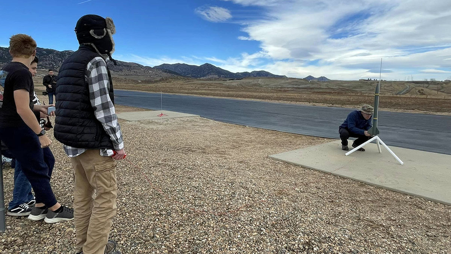Colorado SKIES Academy Students Reach for the Stars with Successful Rocket Launch Event