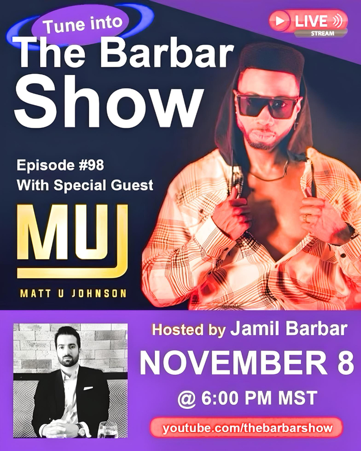 The Barbar Show welcomes Matt U Johnson to talk New Music, Politics and Etiquette