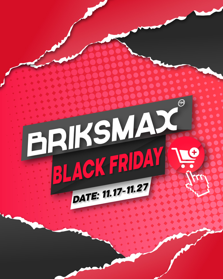 Up to 50% off! Briksmax Kicks Off Black Friday with Massive Savings