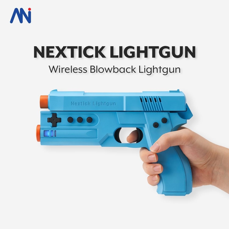 Arcade game-style wireless controller ‘Nextick Lightgun’, launches on Indiegogo