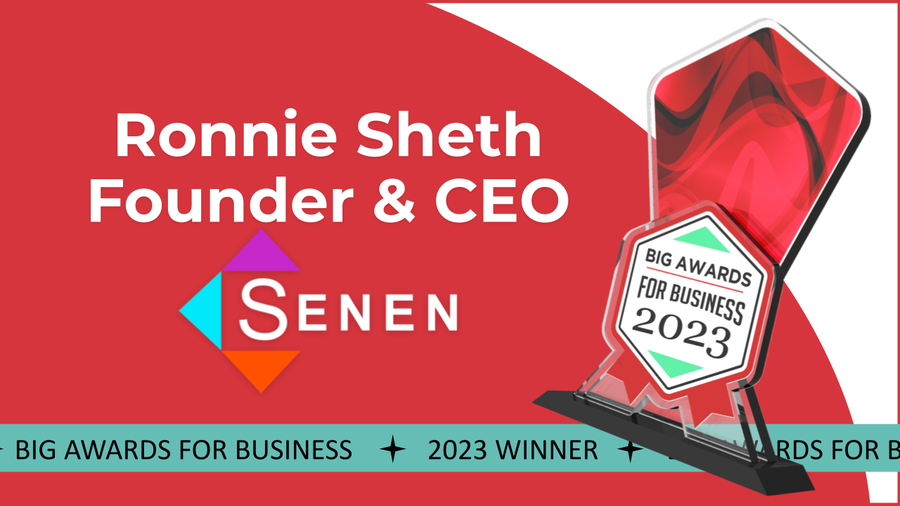 SENEN GROUP Named 2023 Winner in the BIG Award for Business