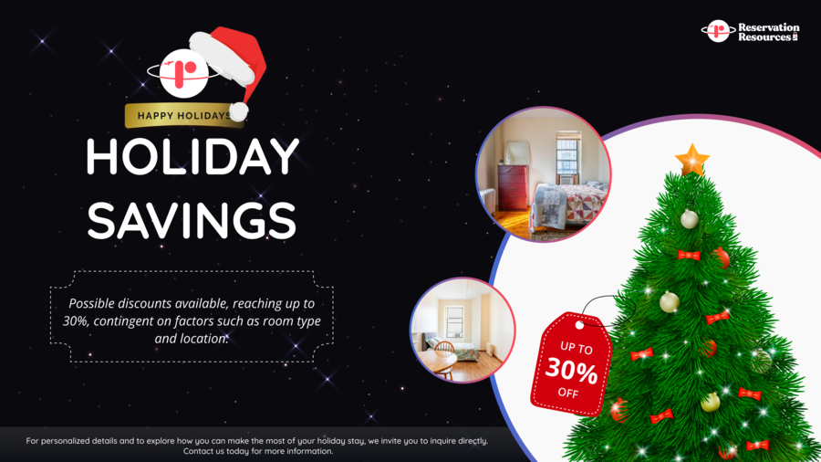 Reservation Resources Introduces Holiday Stay Infographic, Showcasing Potential Savings of Up to 30%