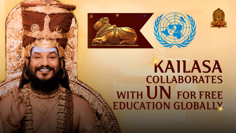 KAILASA Collaborates with UN for Free Education Globally