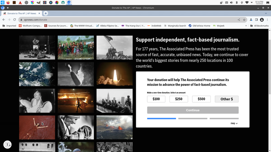 Fight Disinformation by Donating to the Associated Press