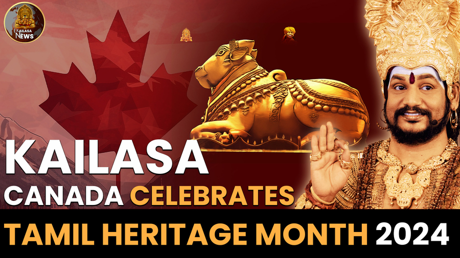 KAILASA Celebrates Tamil Heritage Month, Canada