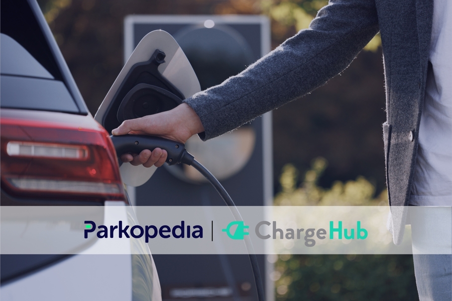 Parkopedia collaborates with ChargeHub to provide data and transactions on over 80,000 North American chargers