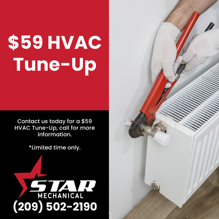 Tracy Plumbers at Star Mechanical Announce Achieving 500 5 Star Reviews. To Celebrate they are Offering a $59 Air Conditioning Tune-Up