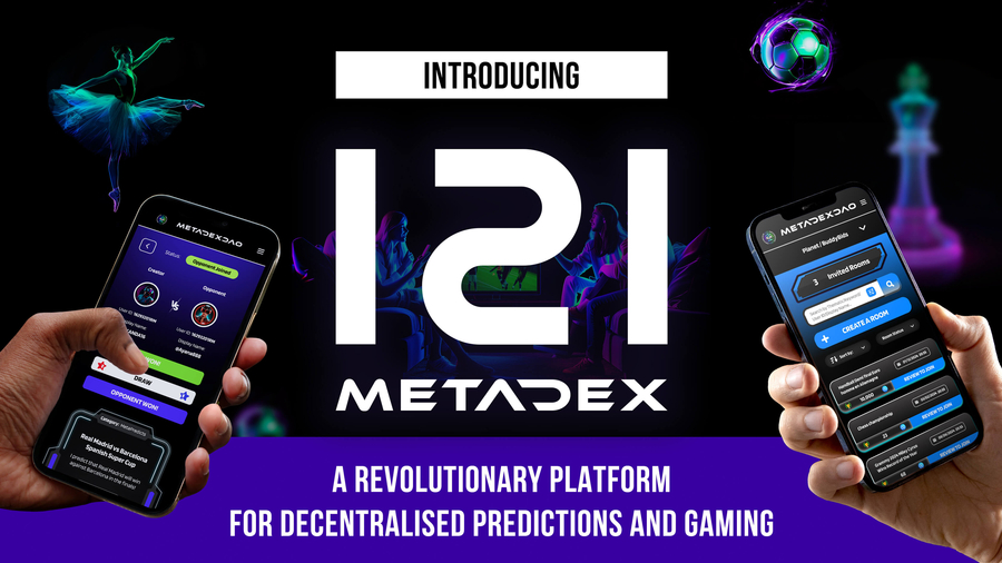 Introducing 121METADEX: A Revolutionary Platform for Decentralised Predictions and Gaming