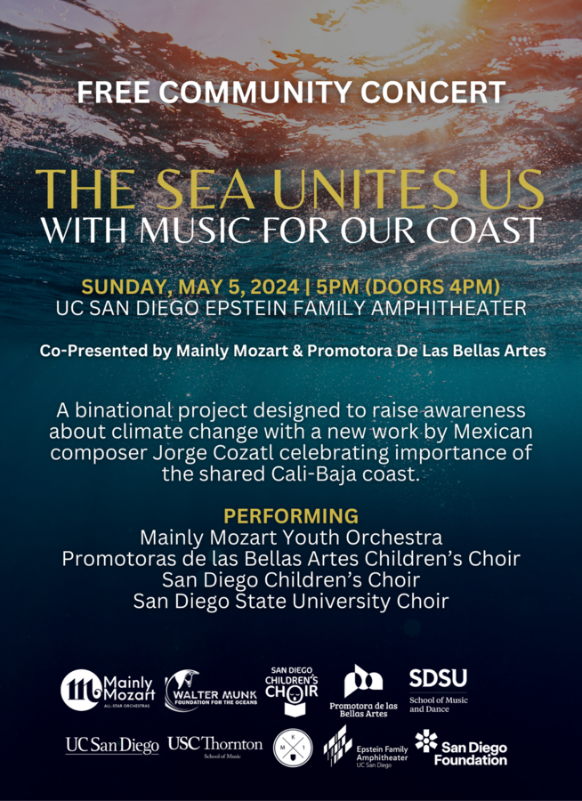 Mainly Mozart and Promotora de Las Bellas Artes Announce “The Sea Unites Us – El Mar Nos Une,” Music For Our Coast