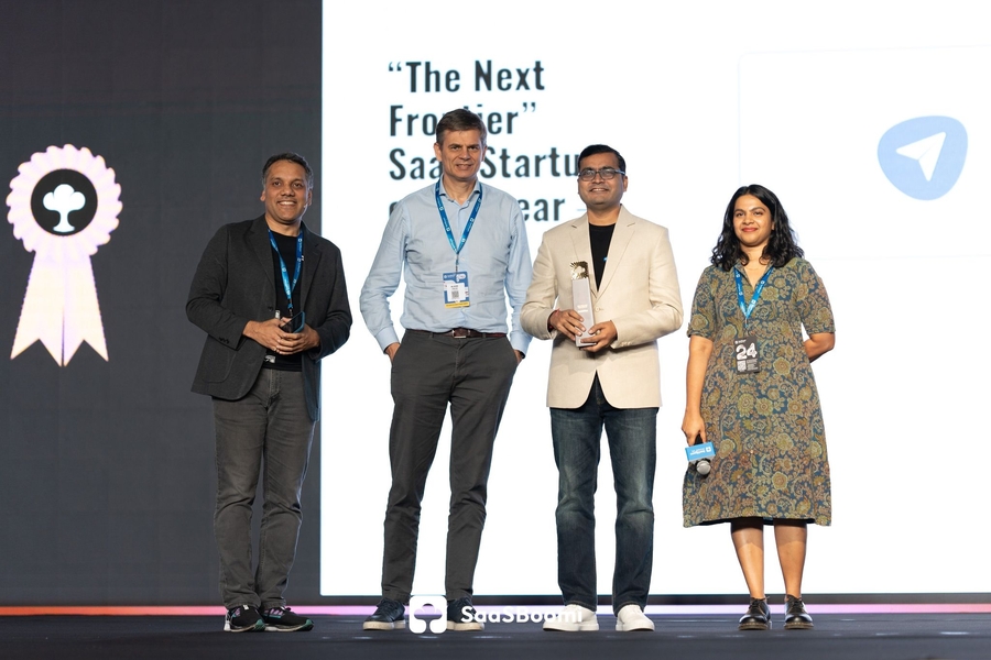 SocialPilot Wins the ‘Next Frontier Startup’ Award by SaaSBoomi