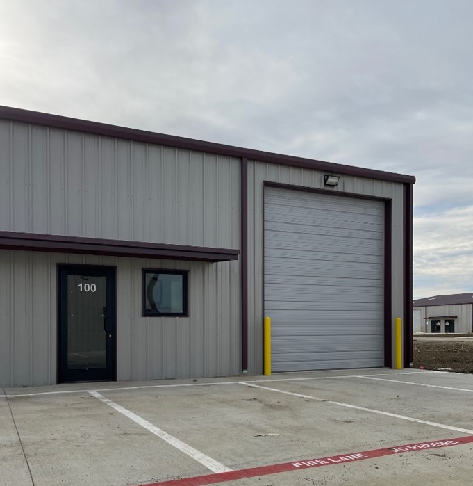 Recently Completed Office-Warehouse Spaces at Alvarado, TX Business Park Ready for Lease