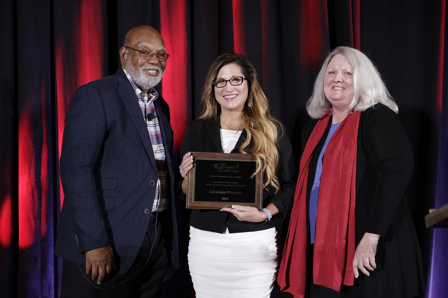Adrienne Provost Recognized With League for Innovation’s Terry O’Banion Legacy Award