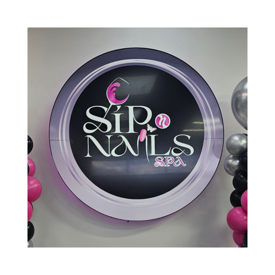 Sip N’ Nails Spa Grand Opening in Bedford, Ohio: The spa provides a unique experience with a full wet bar for beverages and is the largest in Cuyahoga County
