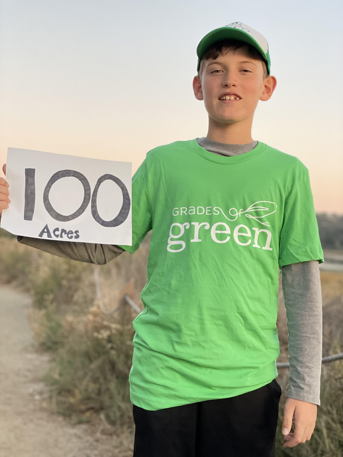 WHAT DOES A 13-YEAR-OLD FROG ENTHUSIAST DO WITH AN IDEA? HE PROTECTS THE PLANET ONE ACRE AT A TIME