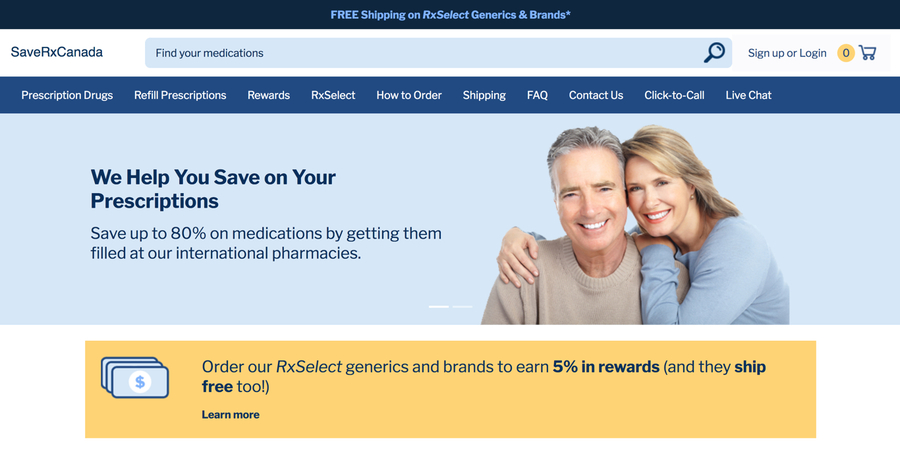 Canadian Pharmacy Empowers Patients to Save Up to 70% with RxSelect Program