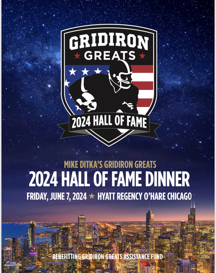 THE 13th ANNUAL MIKE DITKA’S GRIDIRON GREATS HALL OF FAME INDUCTION GALA